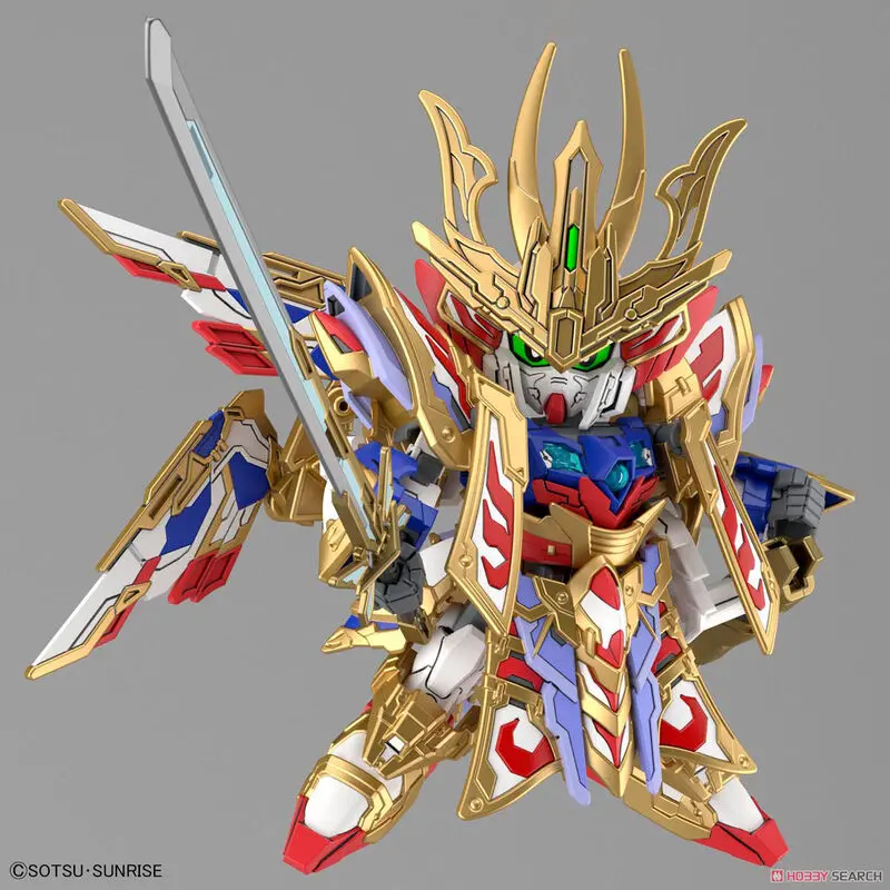 SD Gundam World Heroes Cao Cao Wing Gundam kit de model figurina poza produsului