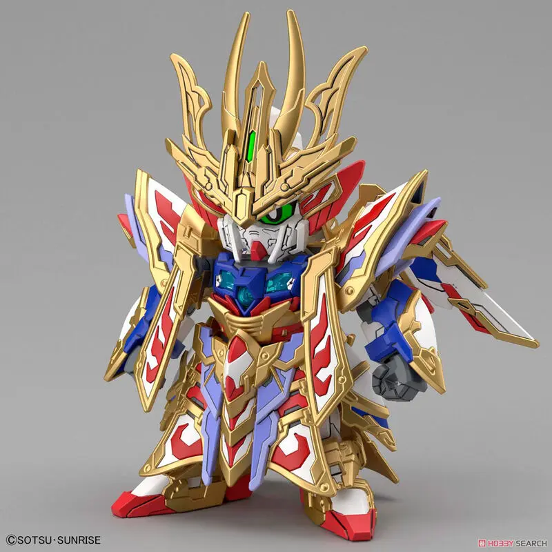 SD Gundam World Heroes Cao Cao Wing Gundam kit de model figurina poza produsului