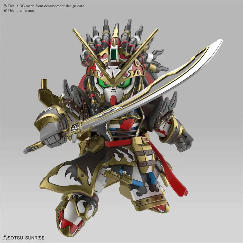 SD Gundam World Heroes Edward Second V Model Kit figurină poza produsului