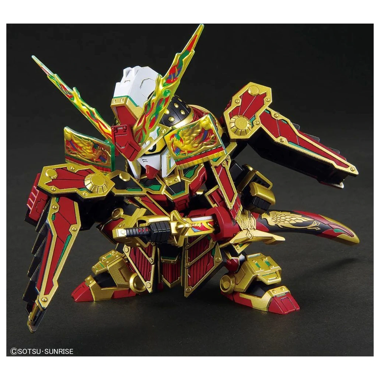 SD Gundam World Heroes Musha Gundam Model de asamblat The 78th poza produsului