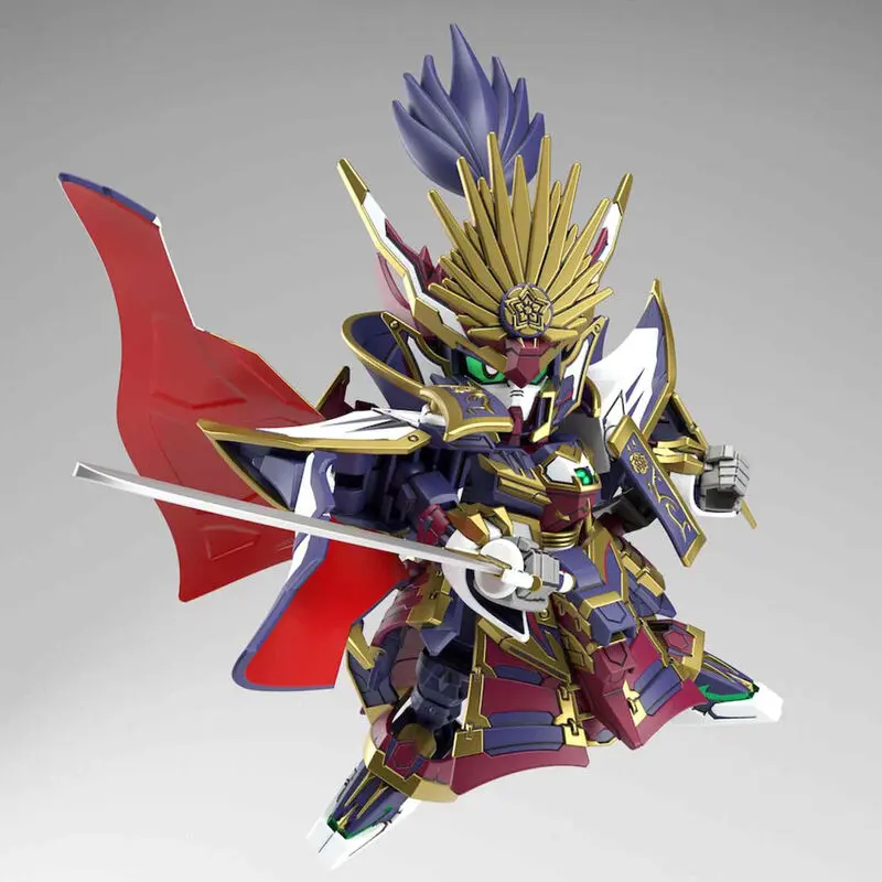 Figura kit de model SD Gundam World Heroes Nobunaga Gundam Epyon poza produsului