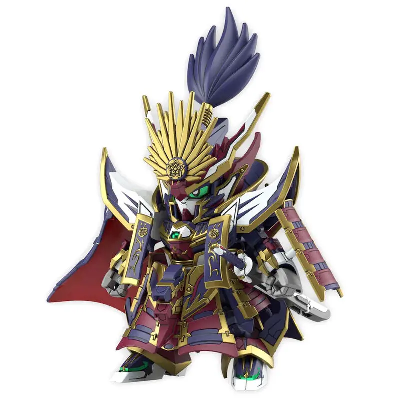 Figura kit de model SD Gundam World Heroes Nobunaga Gundam Epyon poza produsului