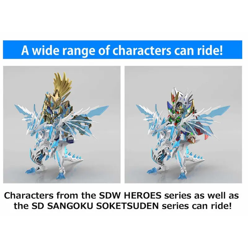 SDW Heroes Gundam World Heroes The Legend of Dragon Knight figurină Dragon strălucitor Gasper poza produsului