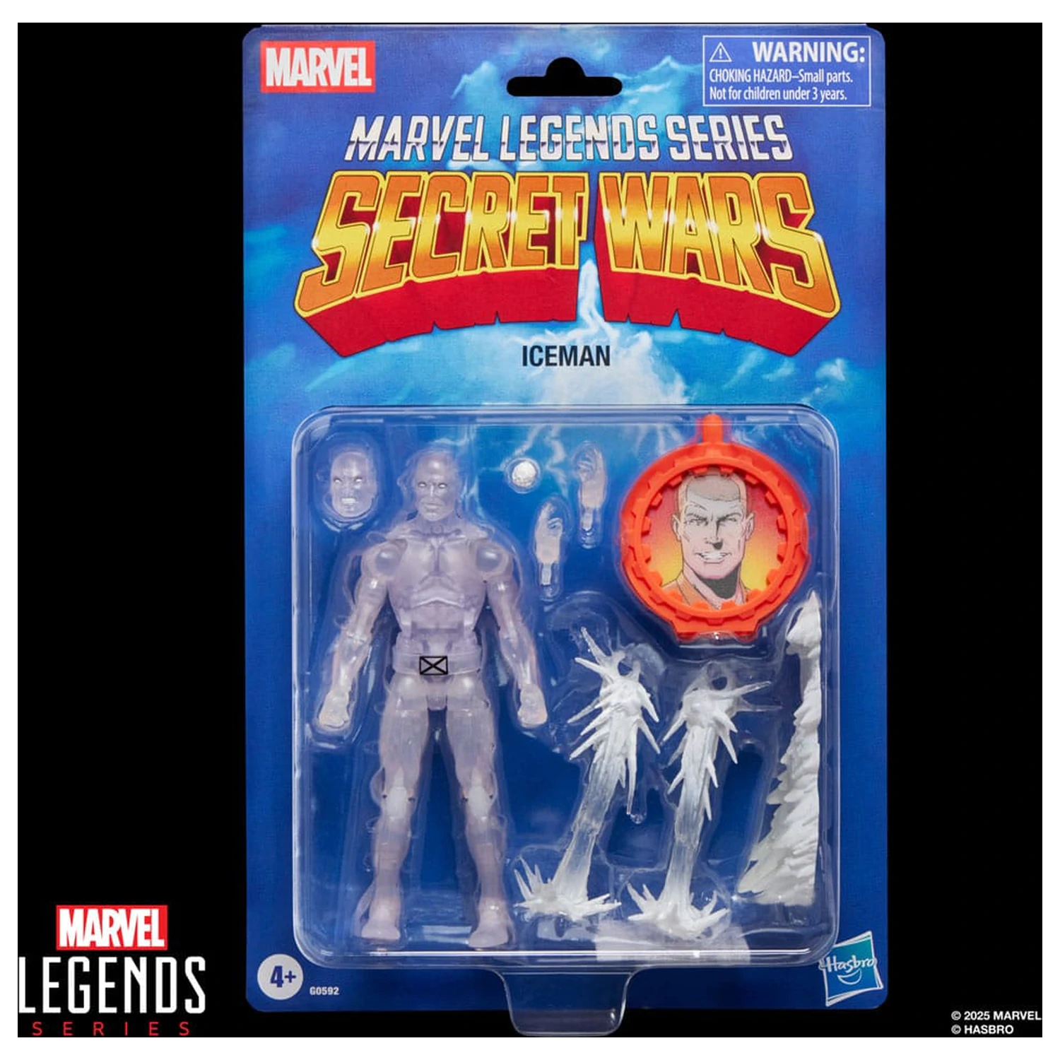 Secret Wars Marvel Legends Retro figurina de actiune Iceman 15 cm poza produsului