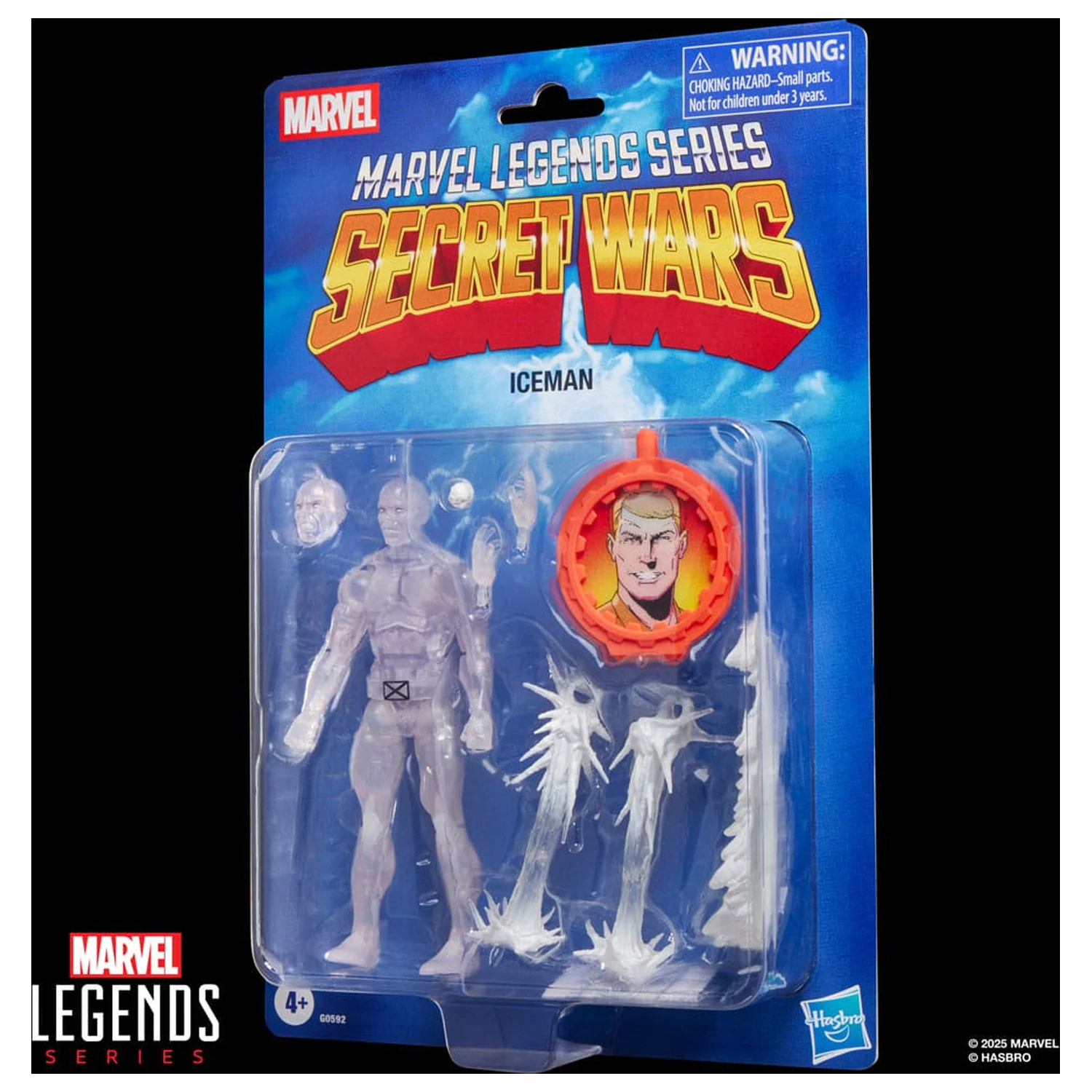 Secret Wars Marvel Legends Retro figurina de actiune Iceman 15 cm poza produsului