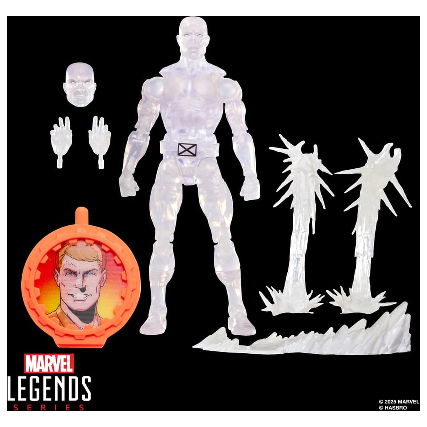 Secret Wars Marvel Legends Retro figurina de actiune Iceman 15 cm poza produsului
