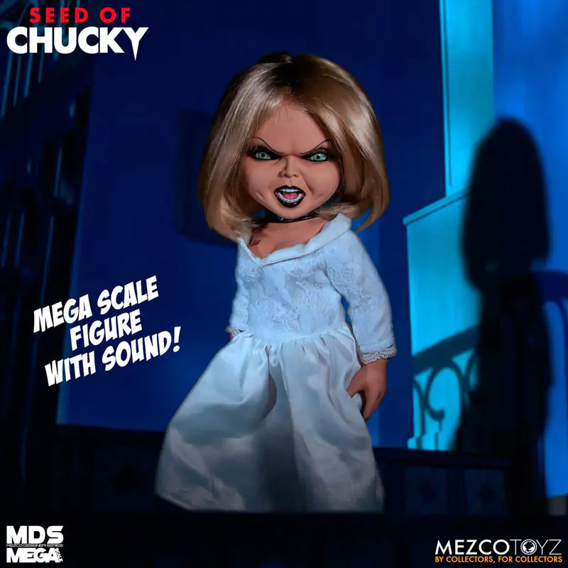 Seed of Chucky MDS Mega Scale Vorbind Figurina de actiune Tiffany 38 cm poza produsului
