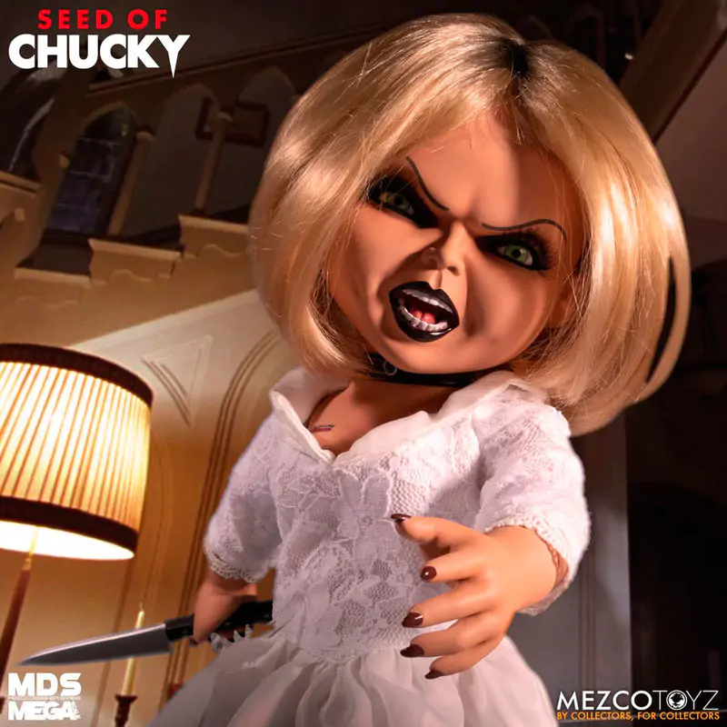 Seed of Chucky MDS Mega Scale Vorbind Figurina de actiune Tiffany 38 cm poza produsului