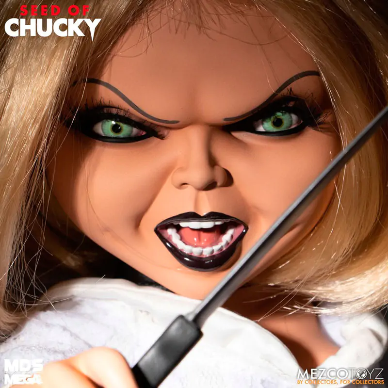 Seed of Chucky MDS Mega Scale Vorbind Figurina de actiune Tiffany 38 cm poza produsului