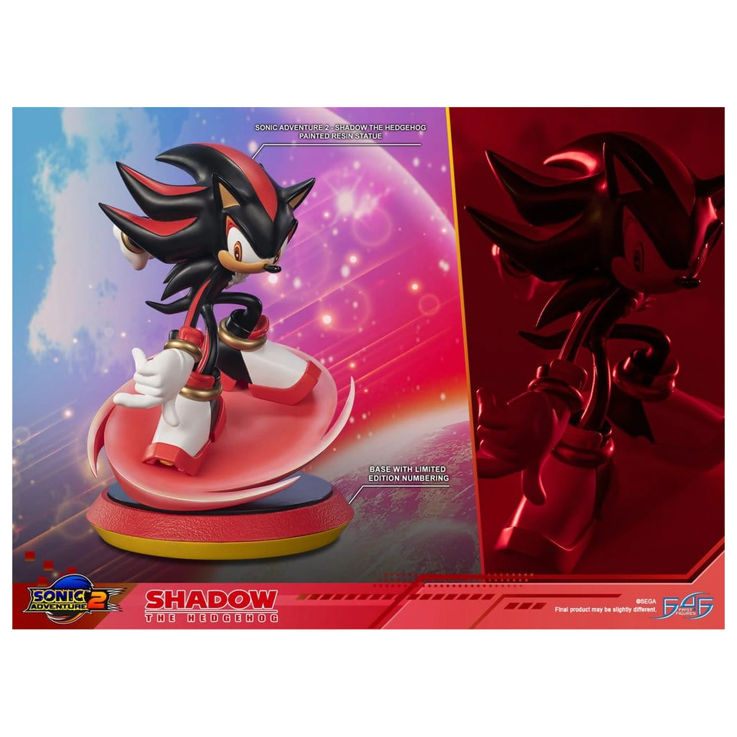 SEGA Statuie din rășină Shadow the Hedgehog 25 cm poza produsului