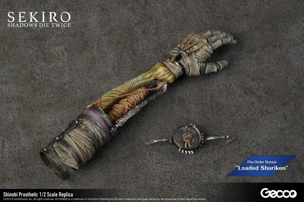 Sekiro: Shadows Die Twice Replica 1/2 Proteză Shinobi 32 cm poza produsului