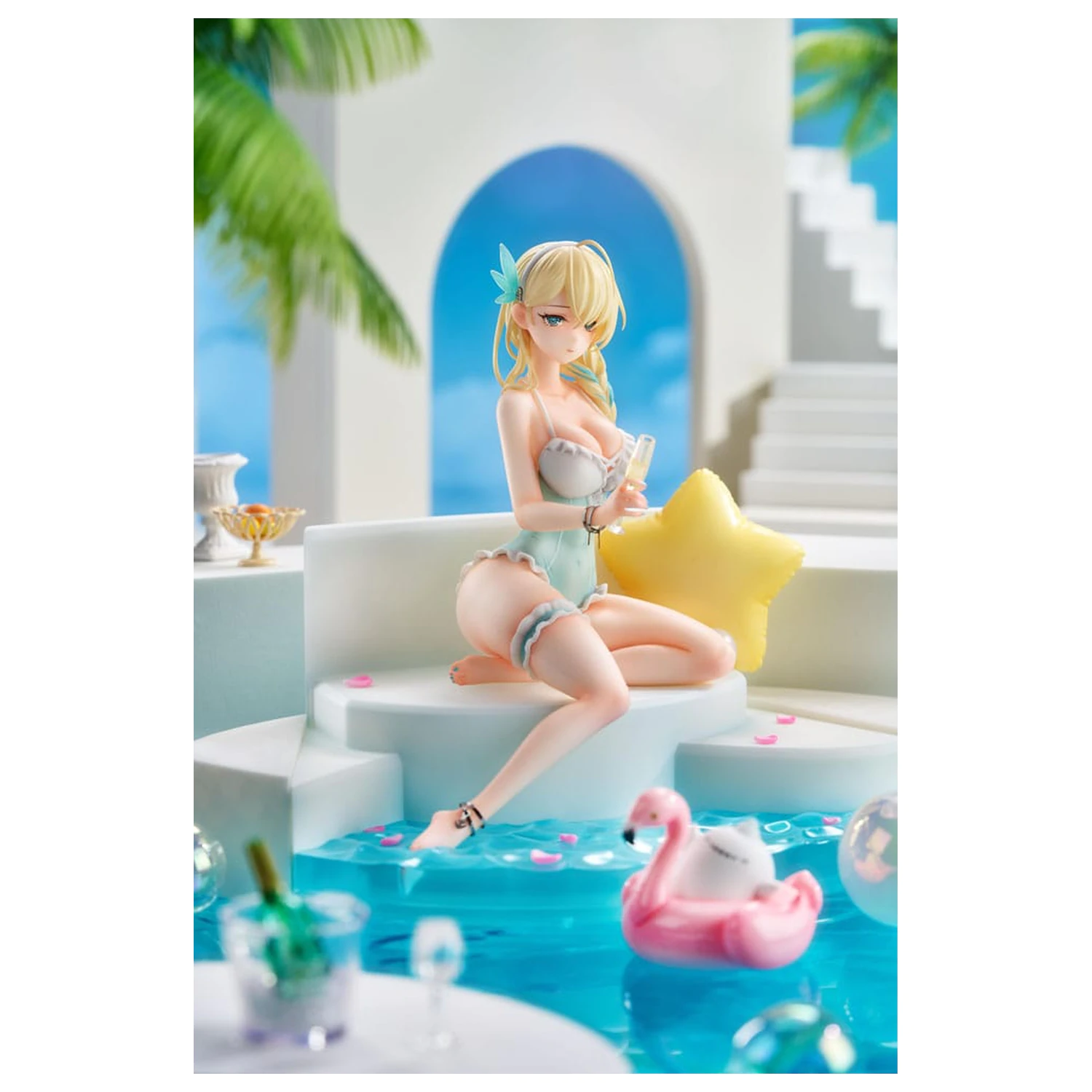 Senkan Shoujo R statuie din PVC 1/7 Lexington CV-16 Summer of Ingleside Ver. 19 cm poza produsului