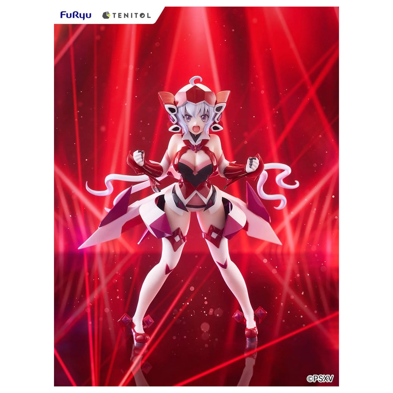 Senkizesshou Symphogear XV Tenitol Tall figurina din PVC Chris Yukine 20 cm poza produsului