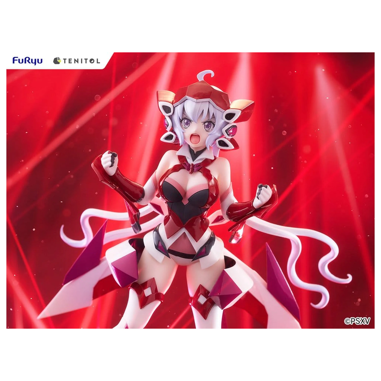 Senkizesshou Symphogear XV Tenitol Tall figurina din PVC Chris Yukine 20 cm poza produsului