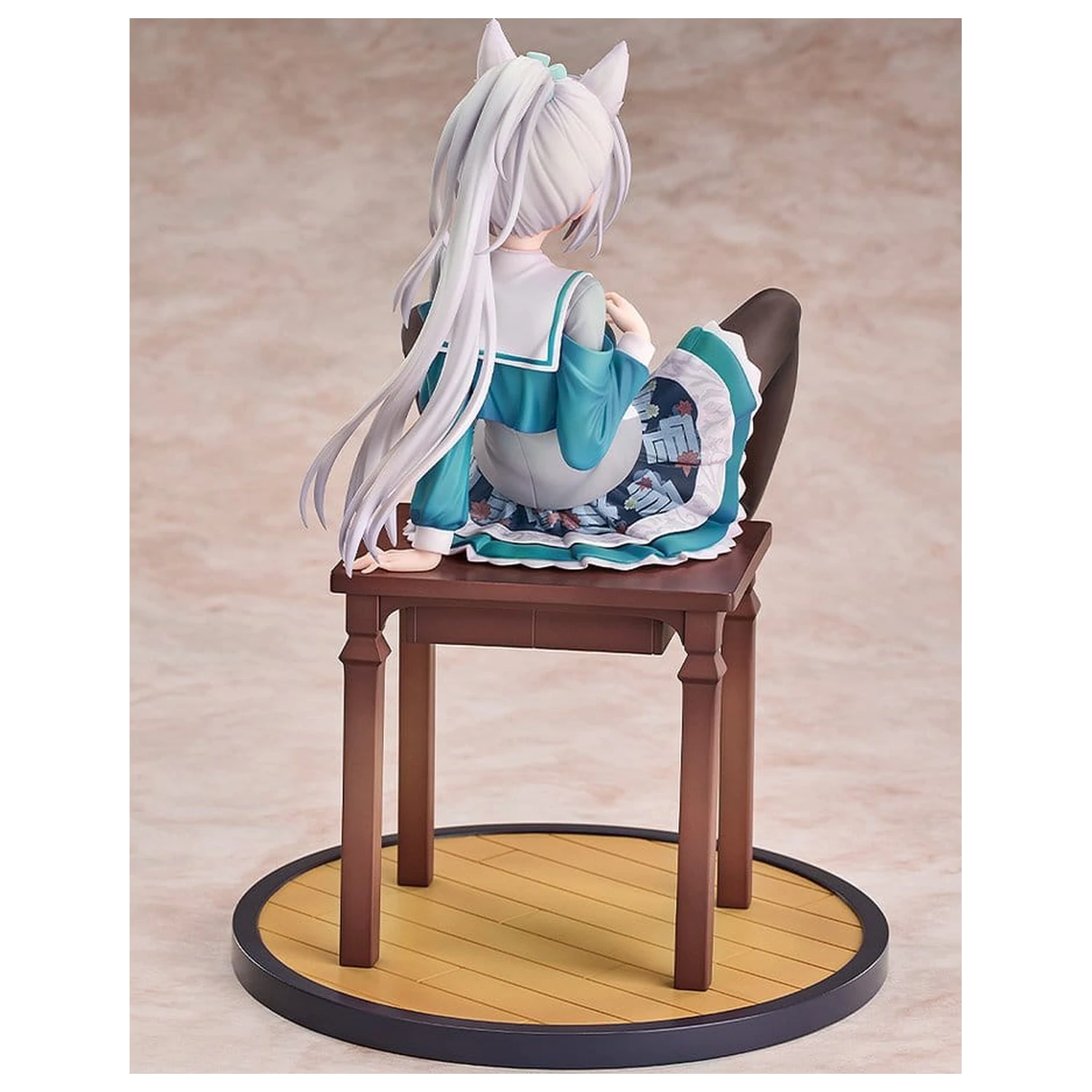 Senren*Banka PVC Figurina 1/7 Yoshino Asatake Animal Ears School Uniform Ver. 21 cm poza produsului