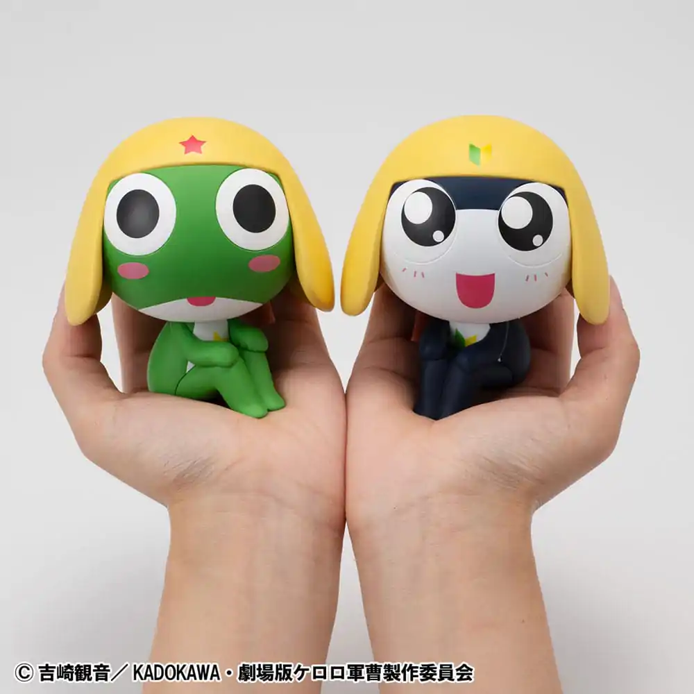 Sergeant Frog Look Up PVC Statuie Keroro & Tamama Set (cu cadou) 11 cm poza produsului