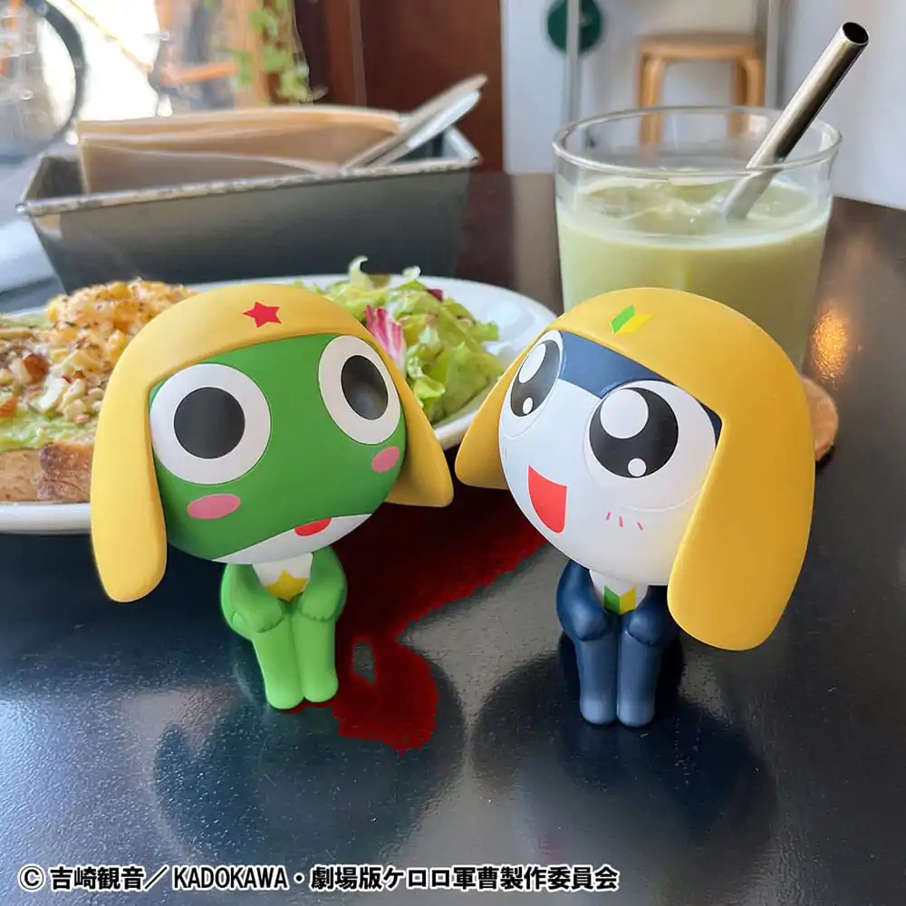 Sergeant Frog Look Up PVC Statuie Keroro & Tamama Set (cu cadou) 11 cm poza produsului