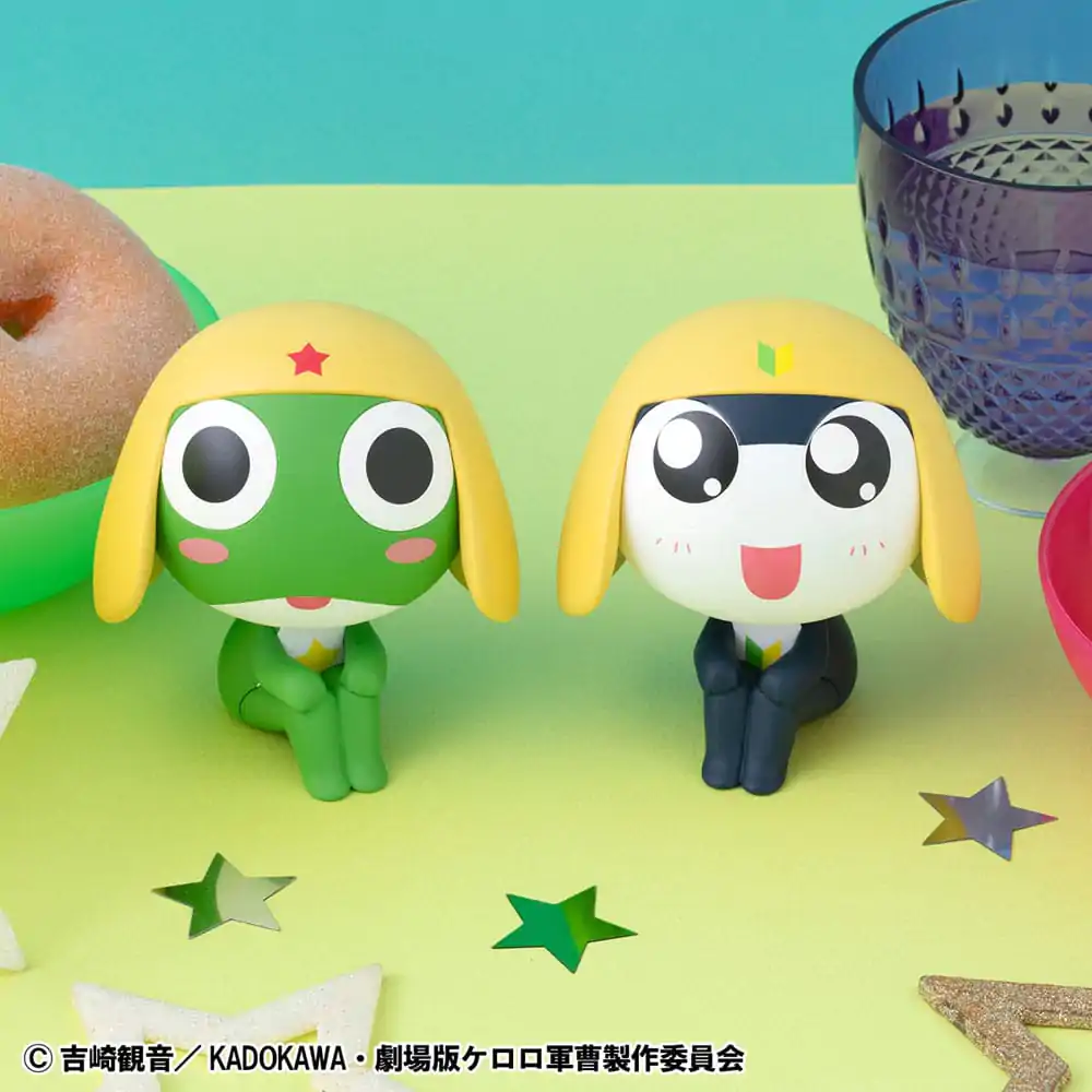 Sergeant Frog Look Up PVC Statuie Keroro & Tamama Set (cu cadou) 11 cm poza produsului