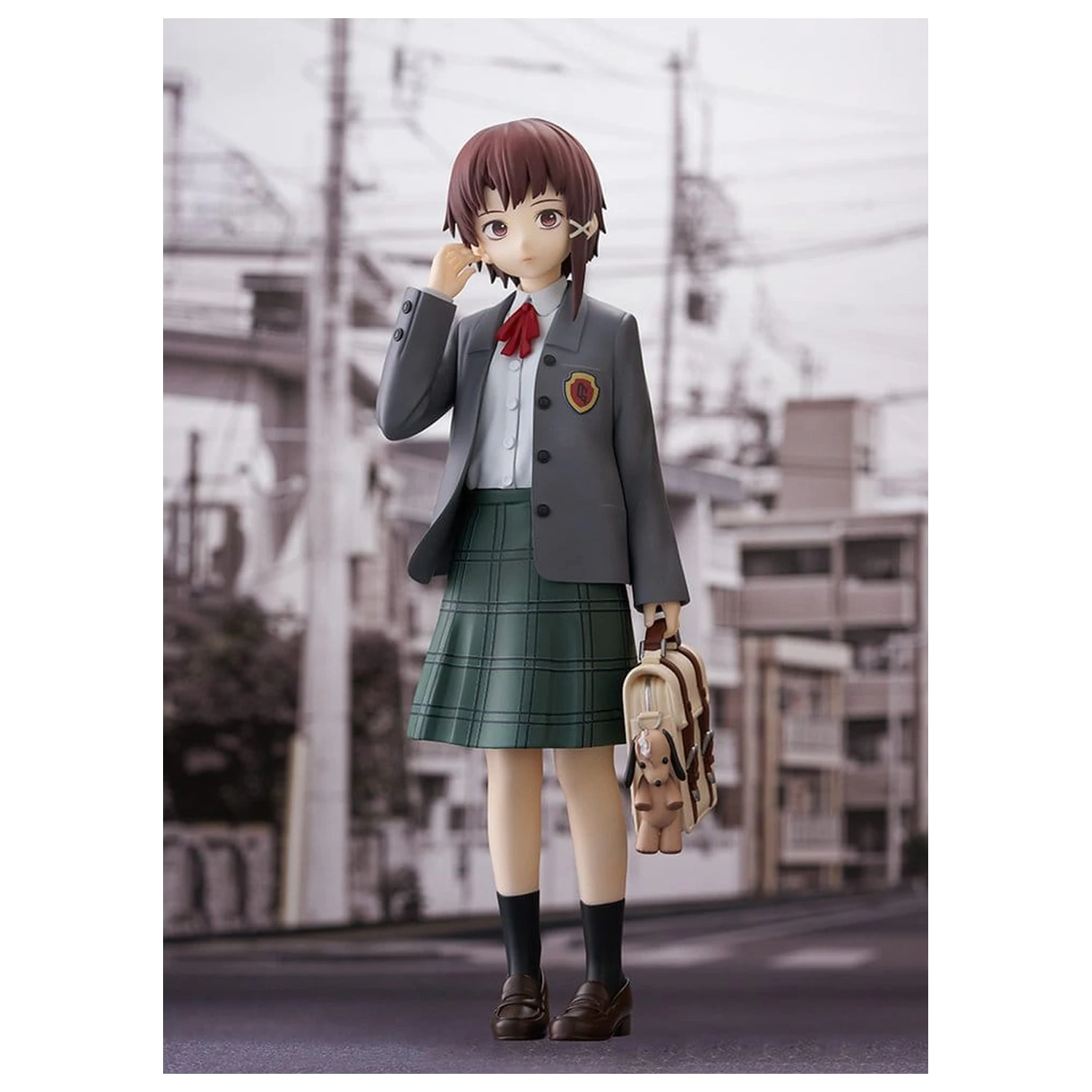 Serial Experiments Lain Pop Up Parade Figurina PVC Lain Iwakura L Size 23 cm poza produsului