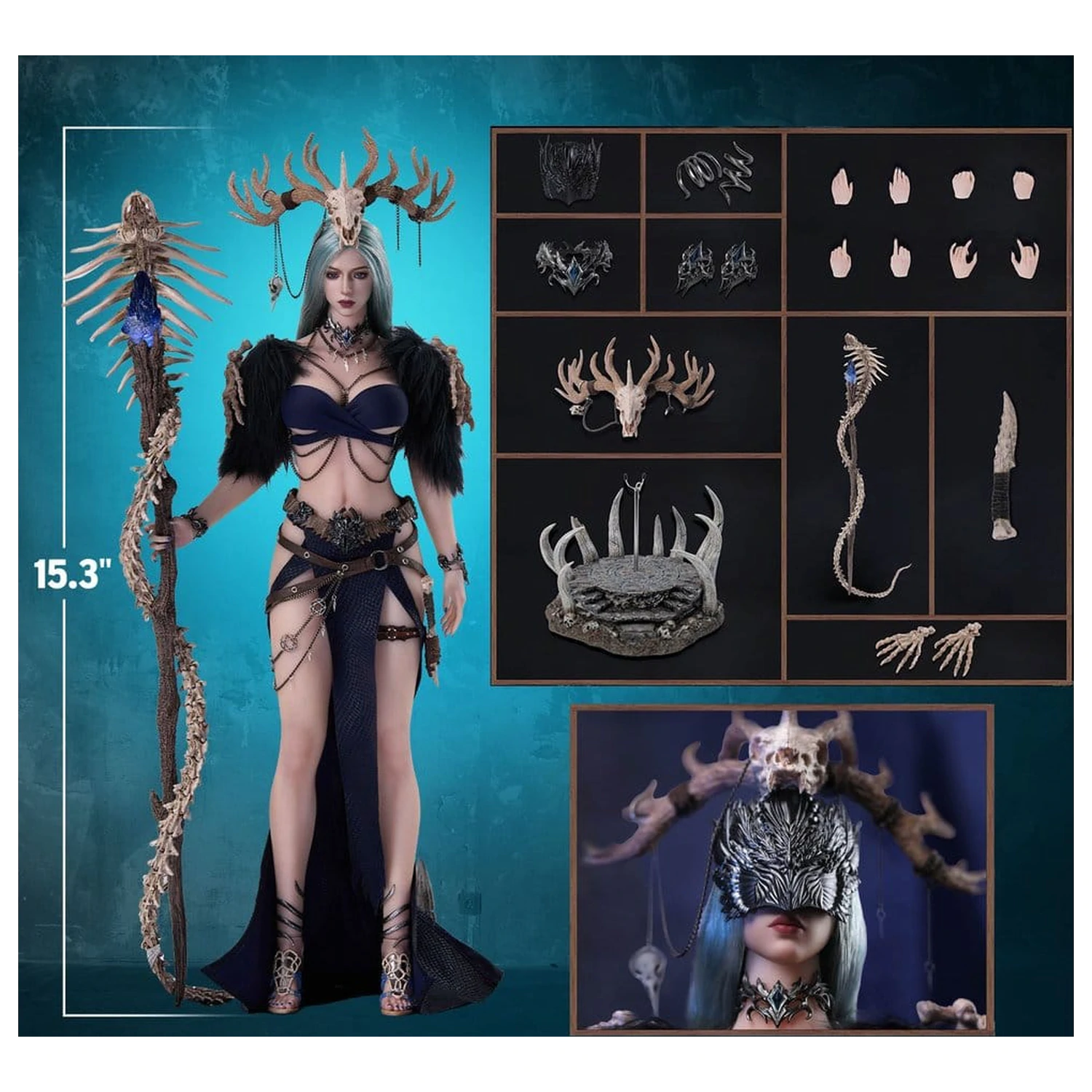 Serpent Kin figurina de actiune 1/6 Oracle 30 cm poza produsului