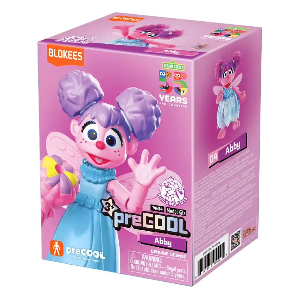 Sesame Street Blokees PreCool Series 1 Set model din plastic 04 Abby 12 cm poza produsului