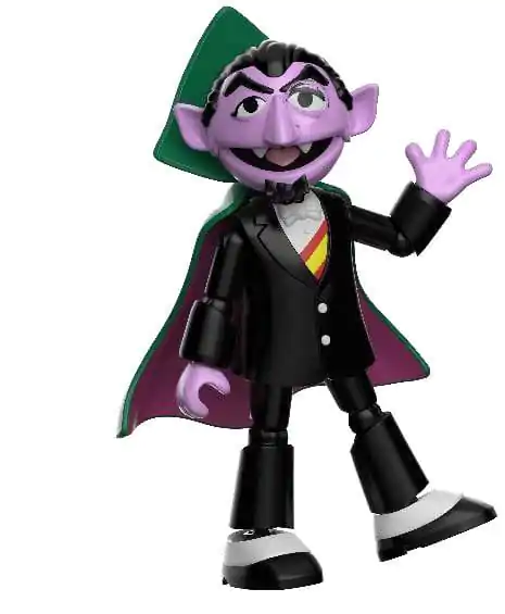 Sesame Street Blokees PreCool Series 2 Model Plastic Kit 08 Count Von Count 13 cm poza produsului