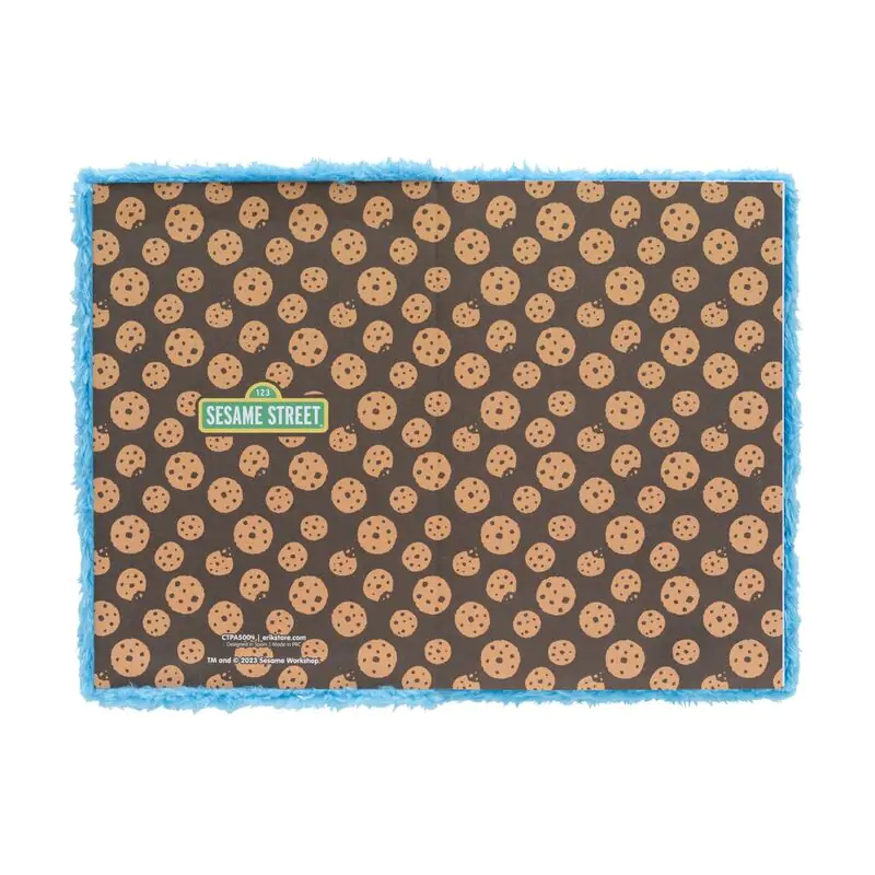 Sesame Street Cookie Monster A5 notes premium de pluș poza produsului