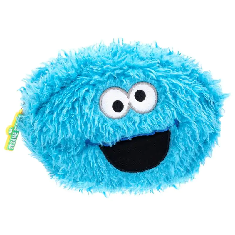 Sesame Street Cookie Monster etui plușat pentru creioane poza produsului