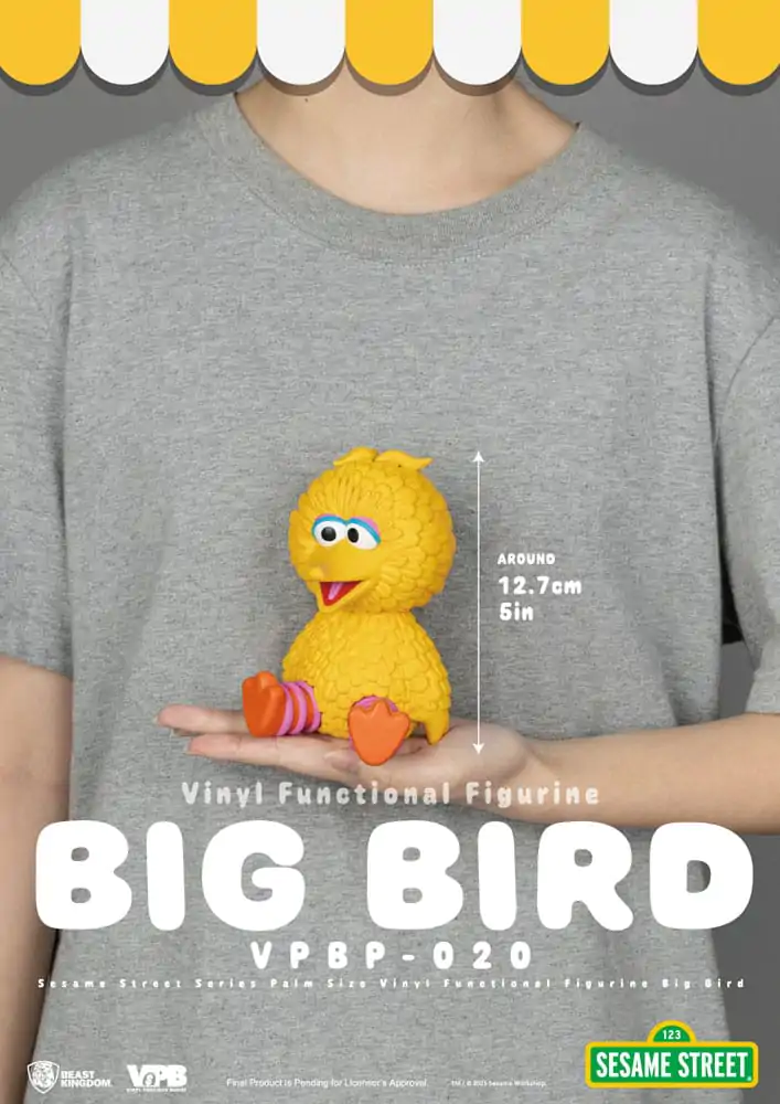 Sesame Street Piggy Vinyl Bank Big Bird 12 cm poza produsului