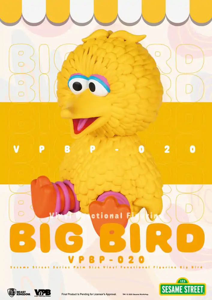 Sesame Street Piggy Vinyl Bank Big Bird 12 cm poza produsului