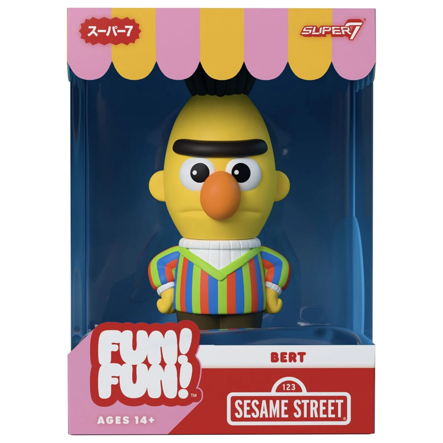 Sesame Street FUN! FUN! Figura din vinil Wave 02 Bert 13 cm poza produsului