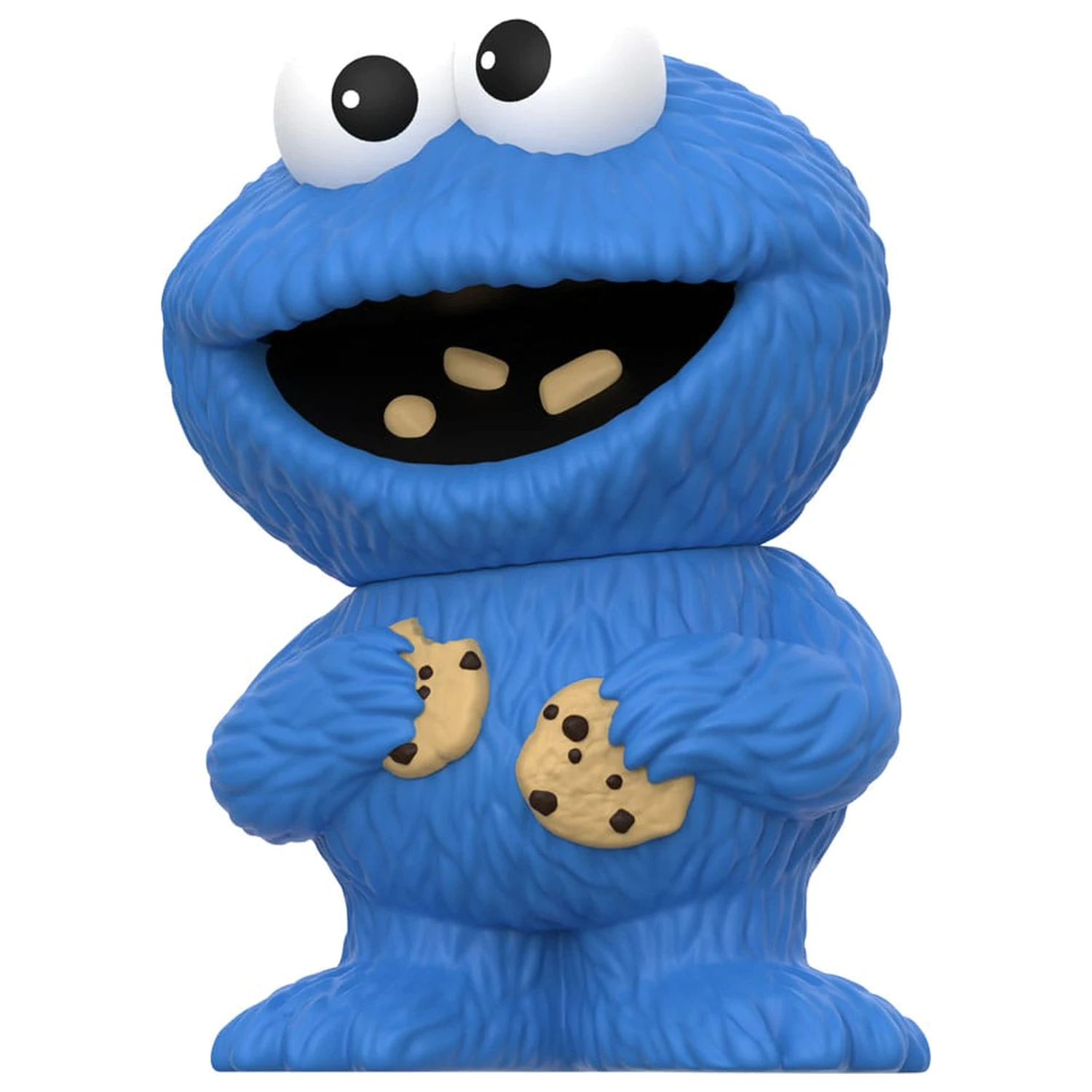 Sesame Street FUN! FUN! Figurina de vinil Wave 02 Cookie Monster 13 cm poza produsului