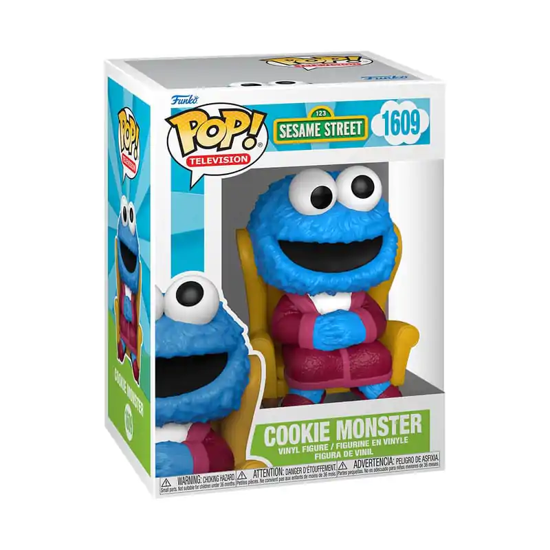 Sesame Street Funko POP! TV Figurina din vinil Cookie Monster 9 cm poza produsului