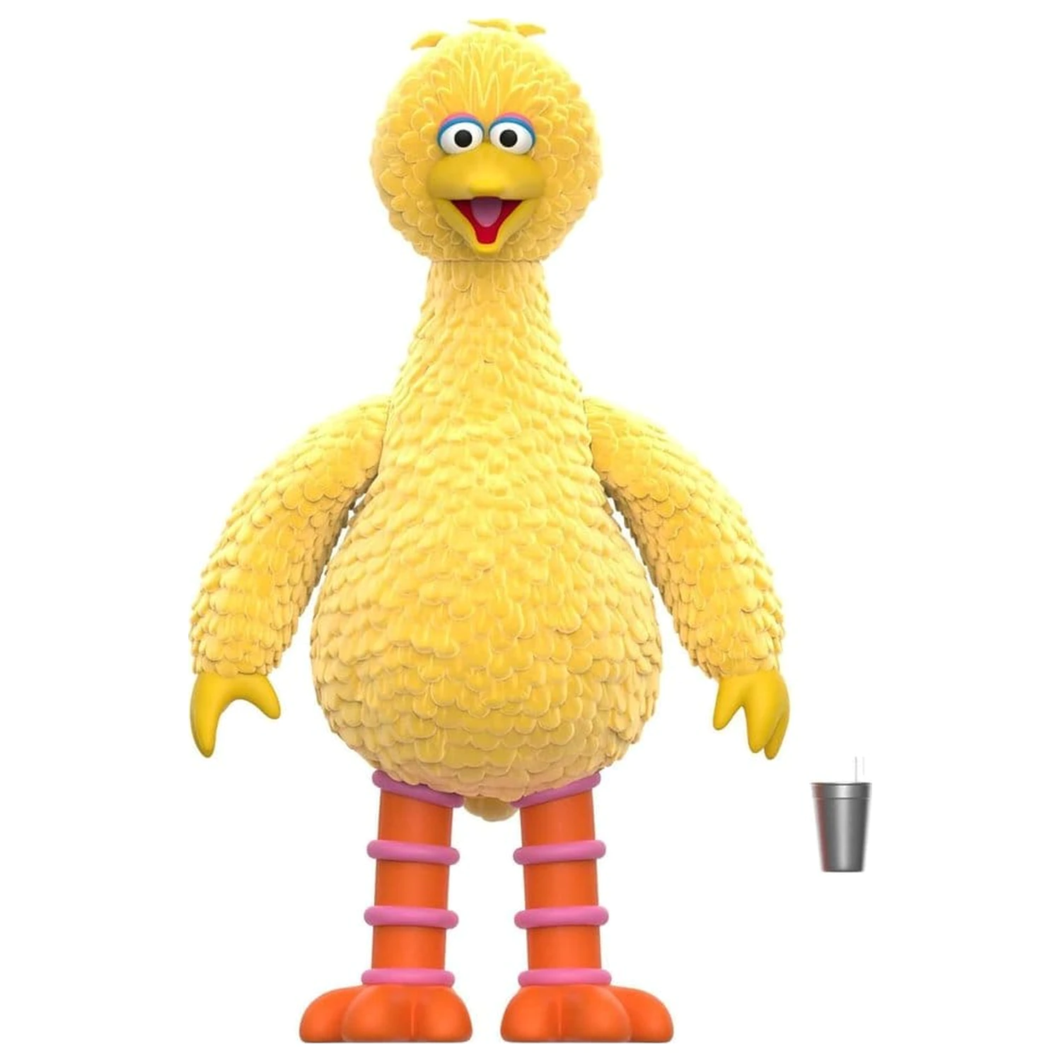 Sesame Street ReAction Figura de actiune Big Bird (Flocked) poza produsului