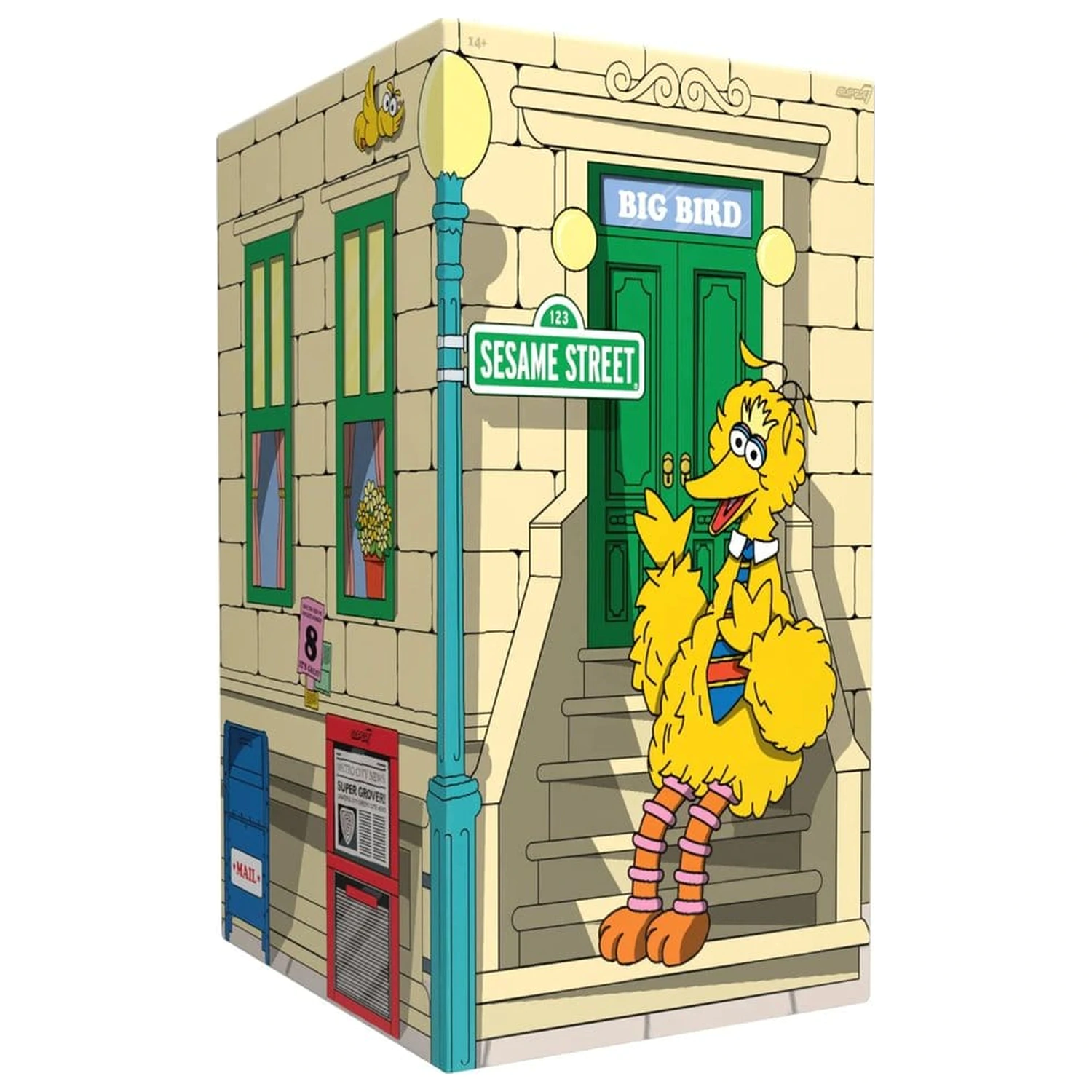 Sesame Street Supersize Figurina din vinil Big Bird 41 cm poza produsului