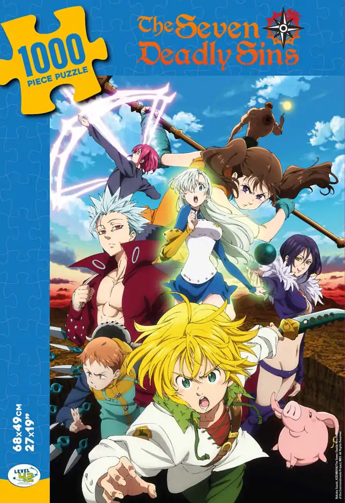 Seven Deadly Sins Puzzle Characters (1000 piese) poza produsului
