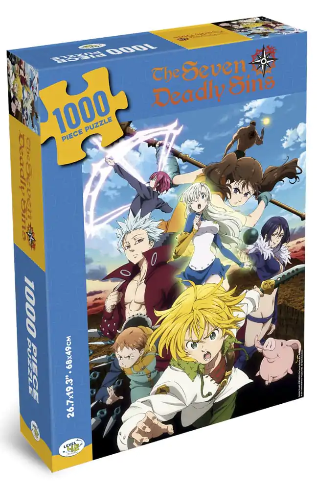 Seven Deadly Sins Puzzle Characters (1000 piese) poza produsului