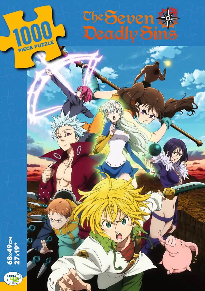 Seven Deadly Sins Puzzle Characters (1000 piese) poza produsului