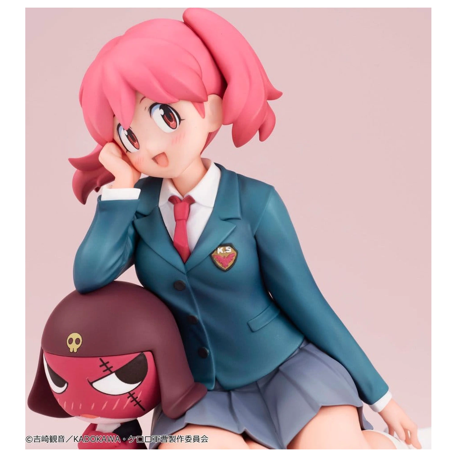Figurina PVC Sgt. Frog Melty Princess Natsumi & Giroro Dimensiune cat palma 9 cm poza produsului
