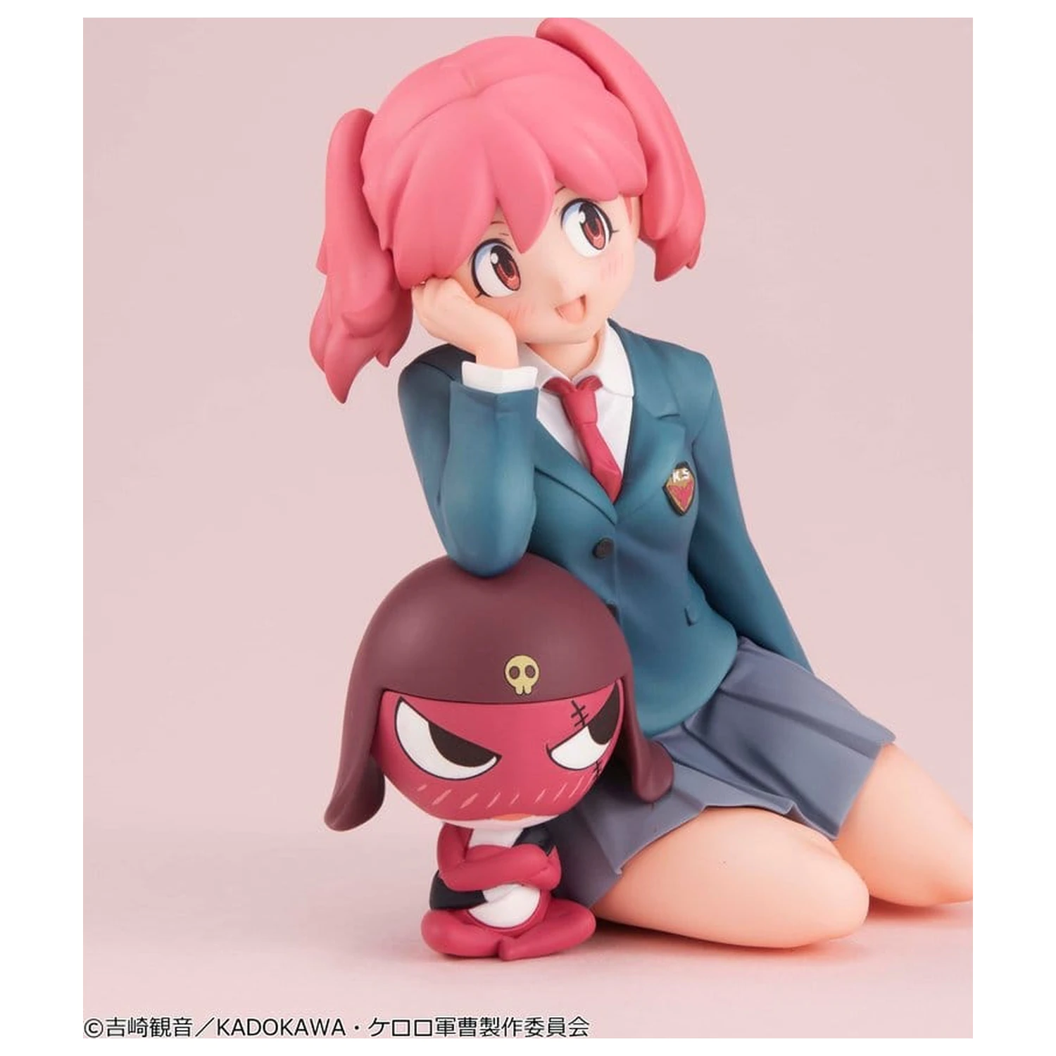 Figurina PVC Sgt. Frog Melty Princess Natsumi & Giroro Dimensiune cat palma 9 cm poza produsului