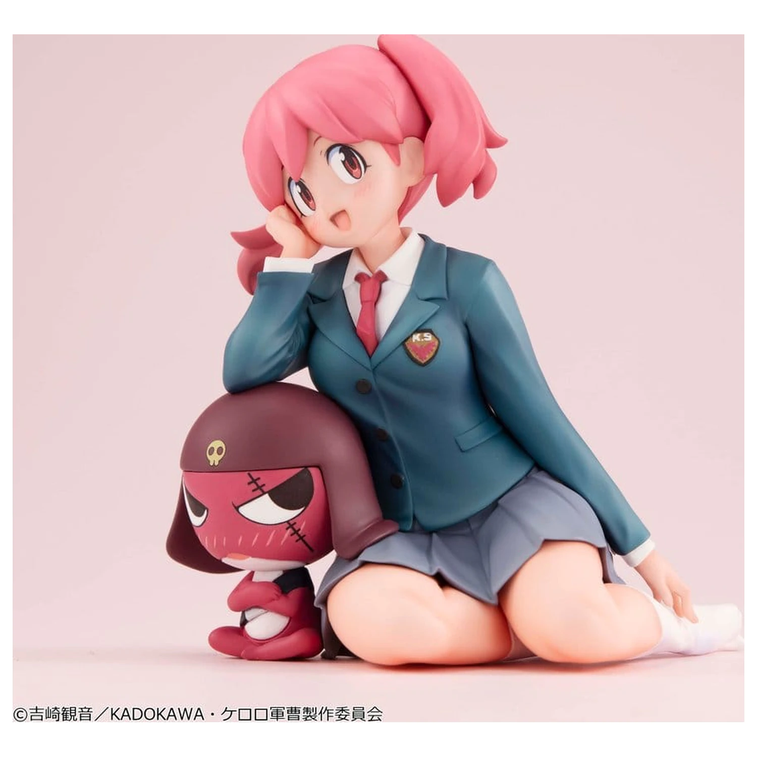 Figurina PVC Sgt. Frog Melty Princess Natsumi & Giroro Dimensiune cat palma 9 cm poza produsului