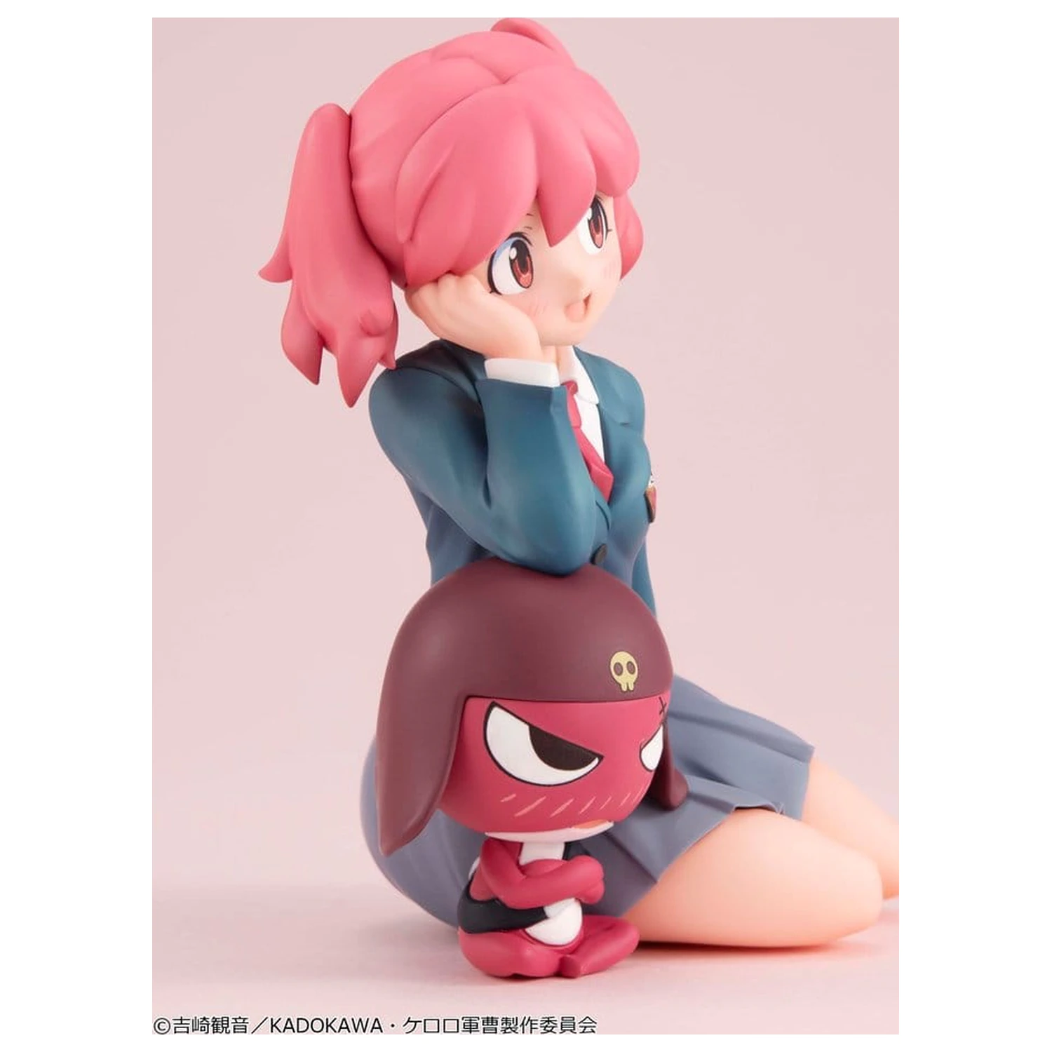 Figurina PVC Sgt. Frog Melty Princess Natsumi & Giroro Dimensiune cat palma 9 cm poza produsului