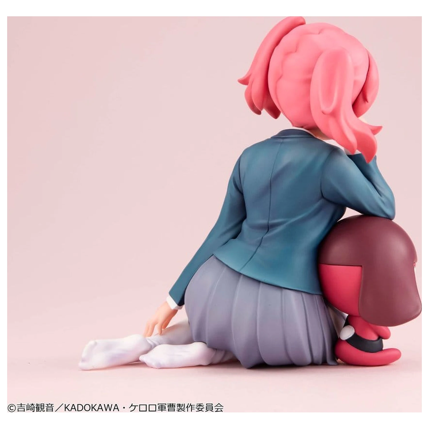Figurina PVC Sgt. Frog Melty Princess Natsumi & Giroro Dimensiune cat palma 9 cm poza produsului
