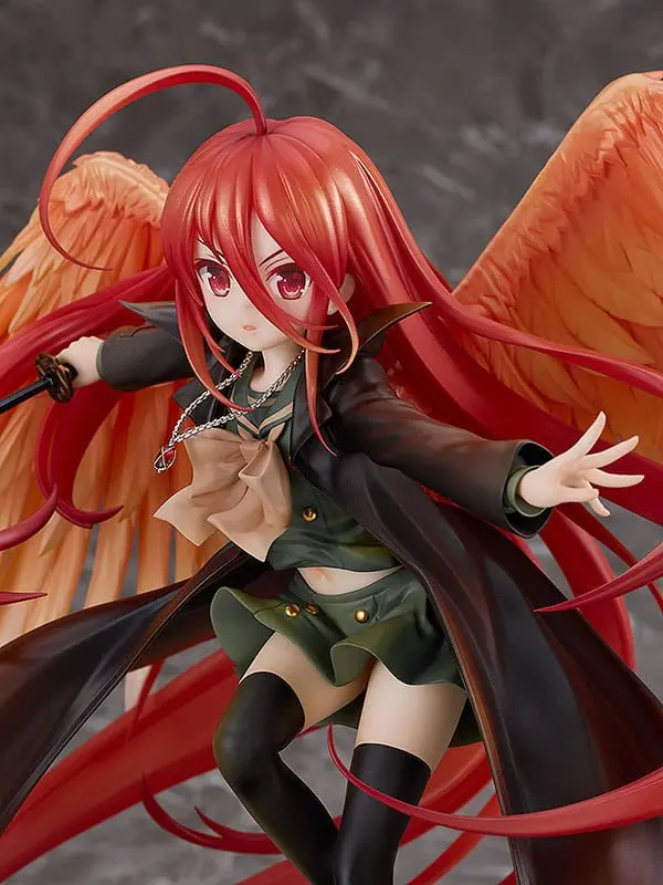 Shakugan no Shana Statuie PVC 1/7 Vânătoarea cu Ochi Arzătoare cu Părul ca Flacăra Shana 25 cm poza produsului