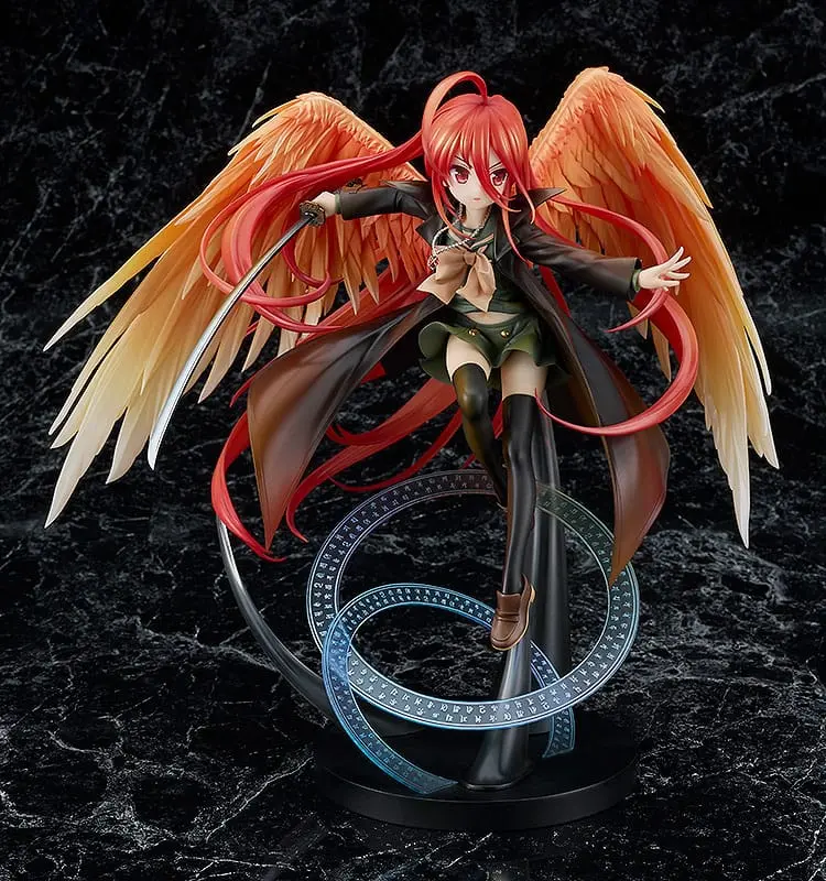 Shakugan no Shana Statuie PVC 1/7 Vânătoarea cu Ochi Arzătoare cu Părul ca Flacăra Shana 25 cm poza produsului