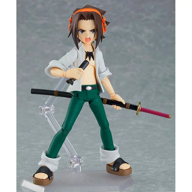 Shaman King Figma Figurina de acțiune Yoh Asakura 14 cm poza produsului