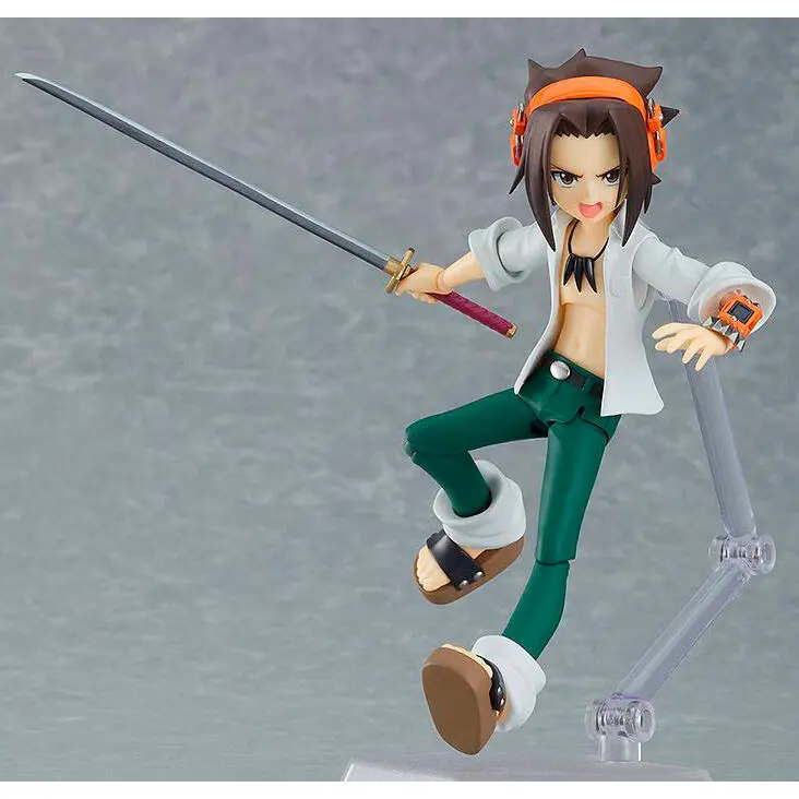 Shaman King Figma Figurina de acțiune Yoh Asakura 14 cm poza produsului