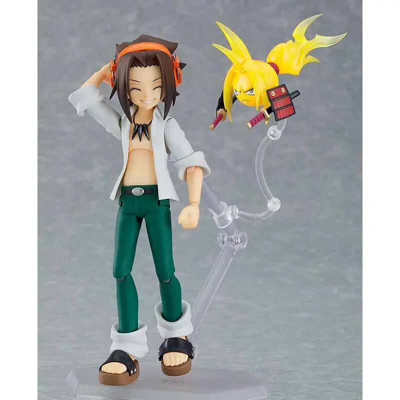 Shaman King Figma Figurina de acțiune Yoh Asakura 14 cm poza produsului