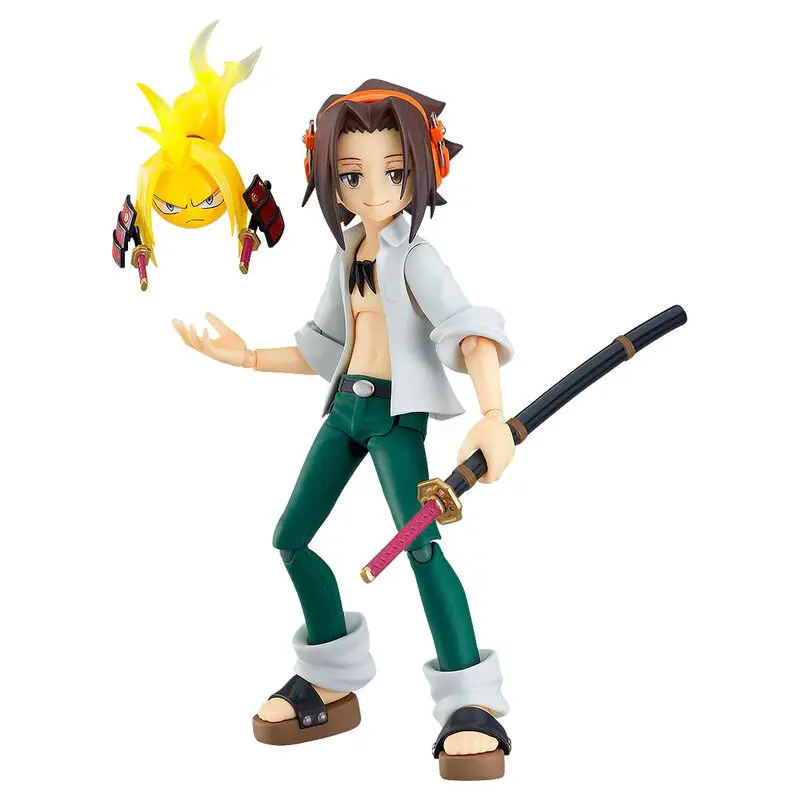Shaman King Figma Figurina de acțiune Yoh Asakura 14 cm poza produsului