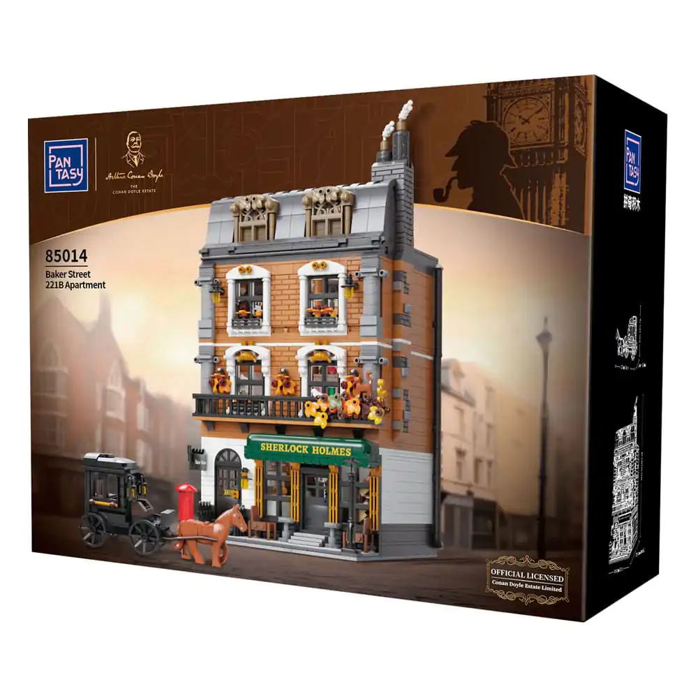 Set de construcție Sherlock Holmes Apartament Strada Baker 221B 42 cm poza produsului